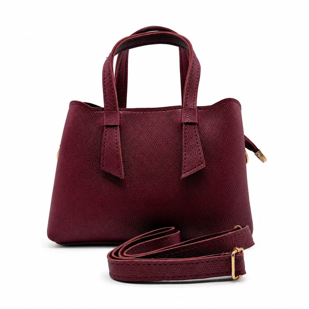 Sophie Maroon Mini Tote