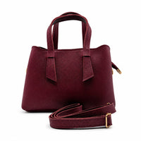 Sophie Maroon Mini Tote