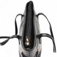 Dany Croc Tote Black