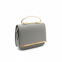Luxe Grey Crossbody