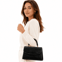 Luna Croc Black
