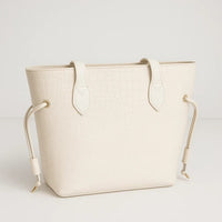 Dany Croc Tote White