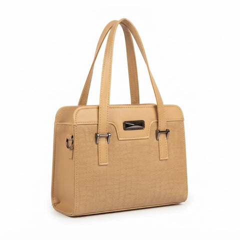 Aura Beige Handbag