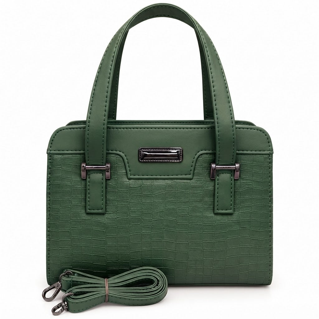 Aura Green Handbag