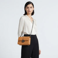 Croc Crossbody Mustard