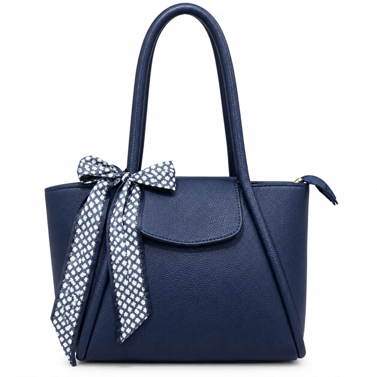 Flap Tote Navy