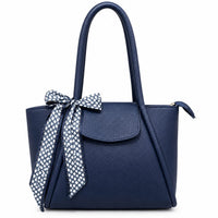 Flap Tote Navy