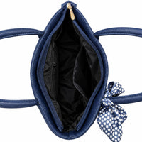 Flap Tote Navy