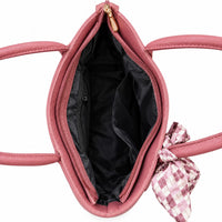 Flap Tote Pink