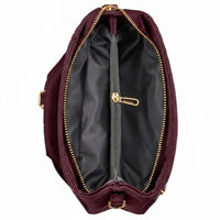 Onyx Crossbody Maroon