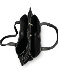 Matt Black Tote
