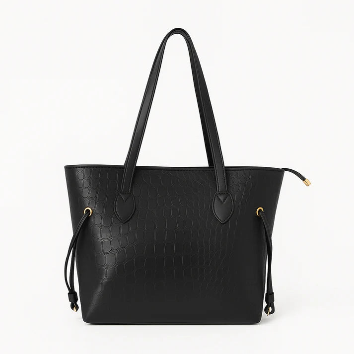 Dany Croc Tote Black