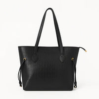 Dany Croc Tote Black