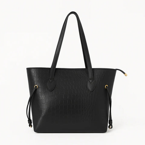 Dany Croc Tote Black image 1