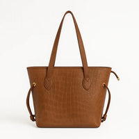 Dany Croc Tote Brown