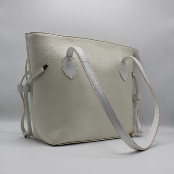 Dany Croc Tote White - Image 2