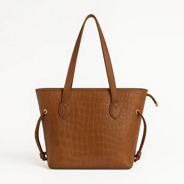 Dany Croc Tote Brown