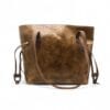 Dany Croc Tote Brown-1