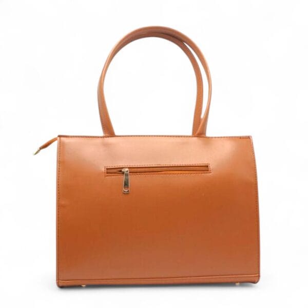 Stripe Tote 2pcs Mustard-3