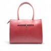 Stripe Tote 2pcs Maroon-3