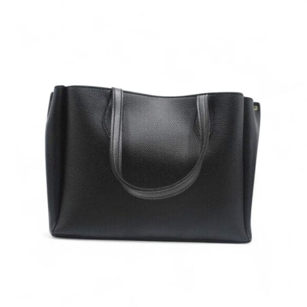 Matt Black Tote-1