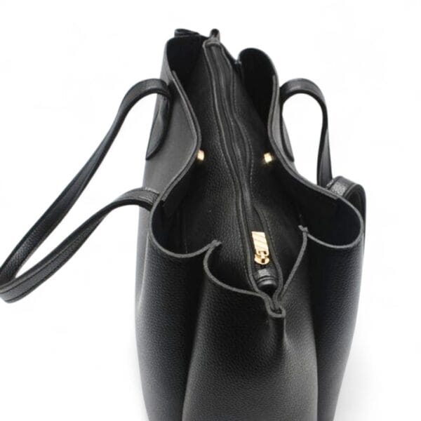 Matt Black Tote-3