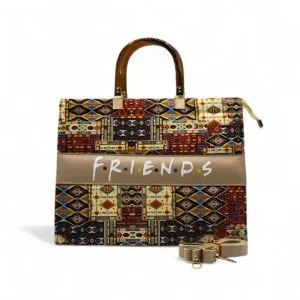 Friends Printed Beige-1