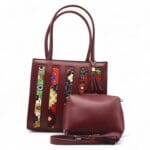 Cage Maroon 2pcs-1