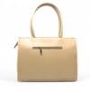 Stripe Tote 2pcs Beige-3