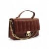 Tee Mustard Patent Crossbody-2