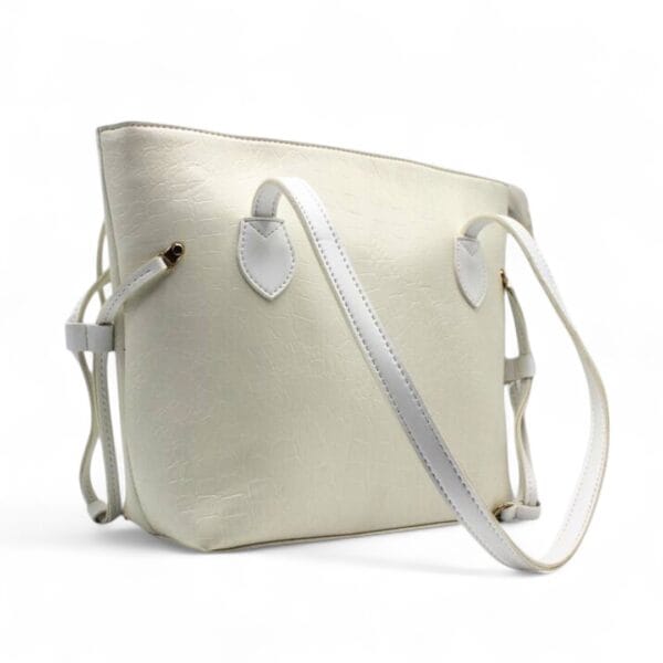 Dany Croc Tote White-2