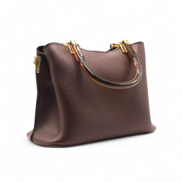 Aura Brown Handbag-1