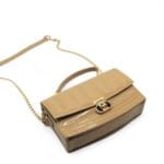 Tee-Beige-Patent Crossbody-1