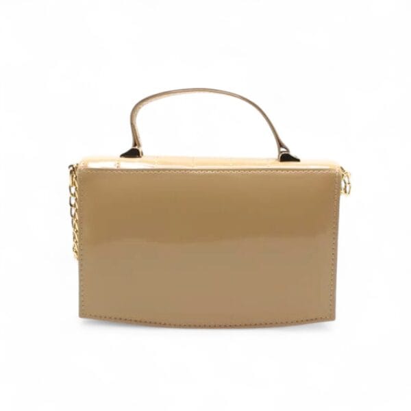 Tee-Beige-Patent Crossbody-2
