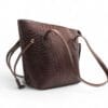 Dany Croc Tote Chocolate-2
