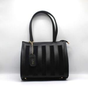 Stripe Black Bag